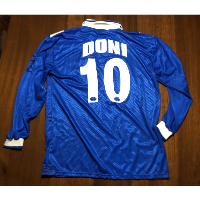 Maglia Calcio Brescia Serie A 1997/98 Match Worn Cristiano Doni 