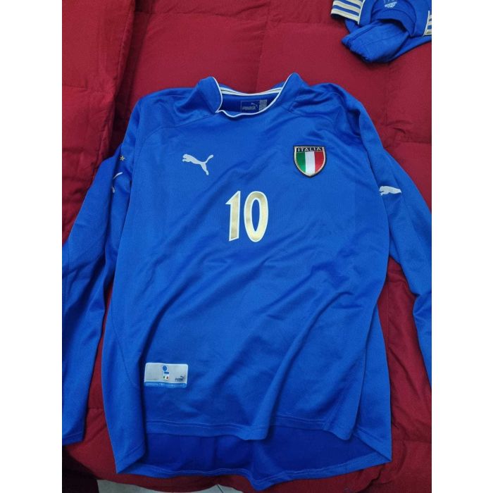 Maglia Totti Italia qualificazioni Euro 03/04.