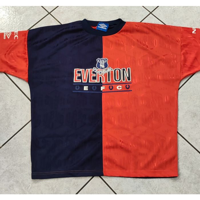 Maglia originale Everton Fc.  Maglia allenamento 1992/1994