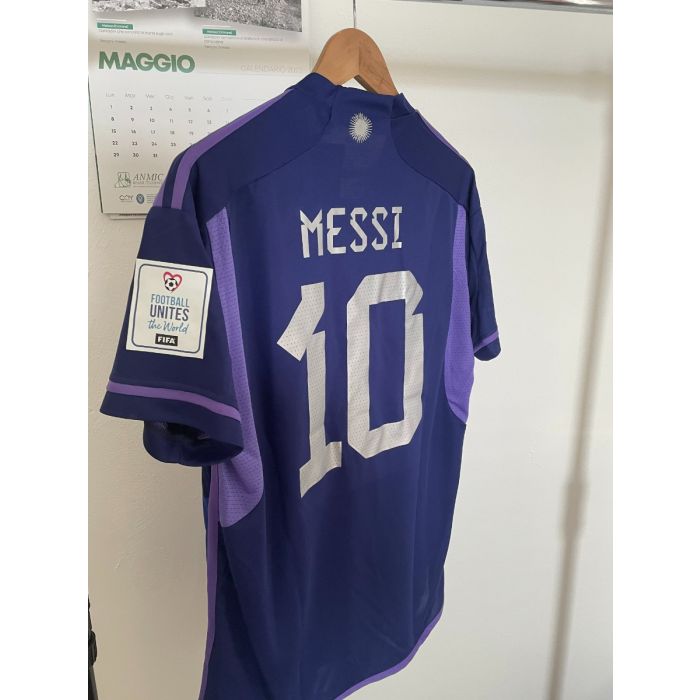 maglia calcio Messi (Aregntina) Away Qatar ‘22