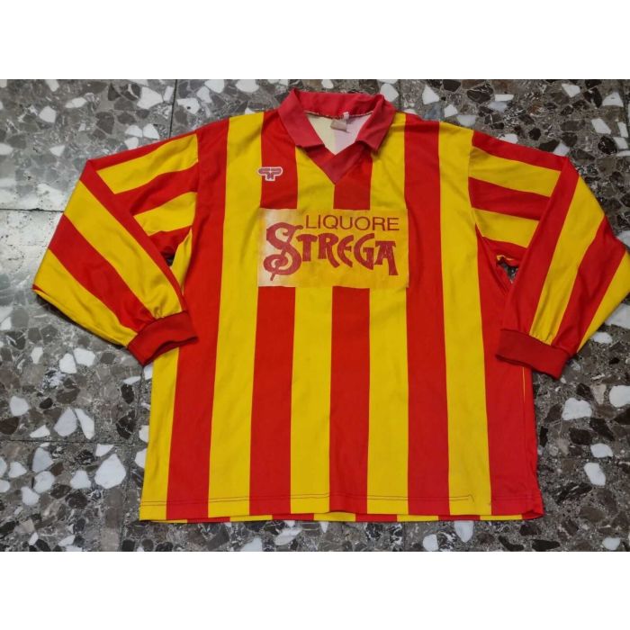 Maglia football shirt Serie C2 match worn #8 Benevento 1994 